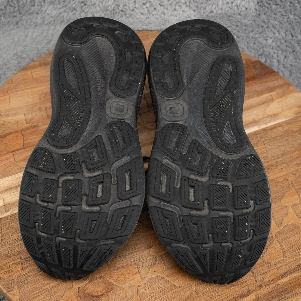 BROOKS Adrenaline GTS 24 Running Shoes Womens Size 6 B Triple Black